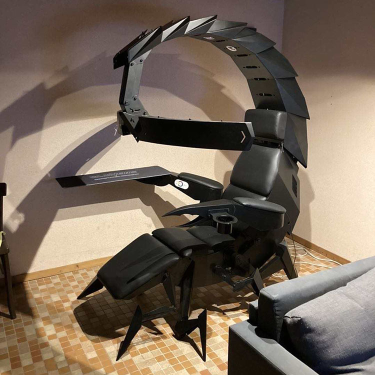 Office And Tech - Silla de Gravedad Cero Multifuncional de