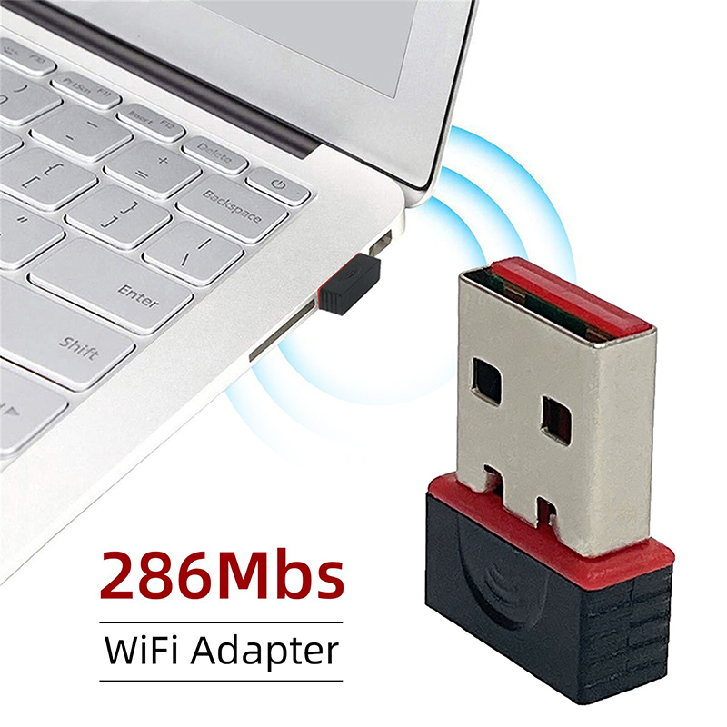 Gigabit Network Card - Mini adaptador WiFi USB inalámbrico de