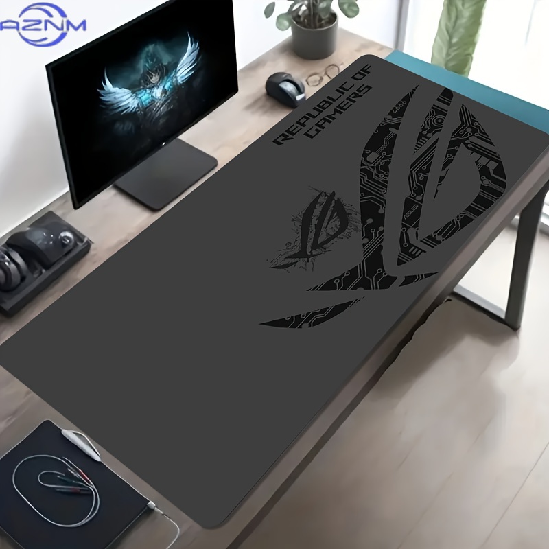 Office Desk Tech Accessories - Alfombrilla de Ratón Grande para Juegos,