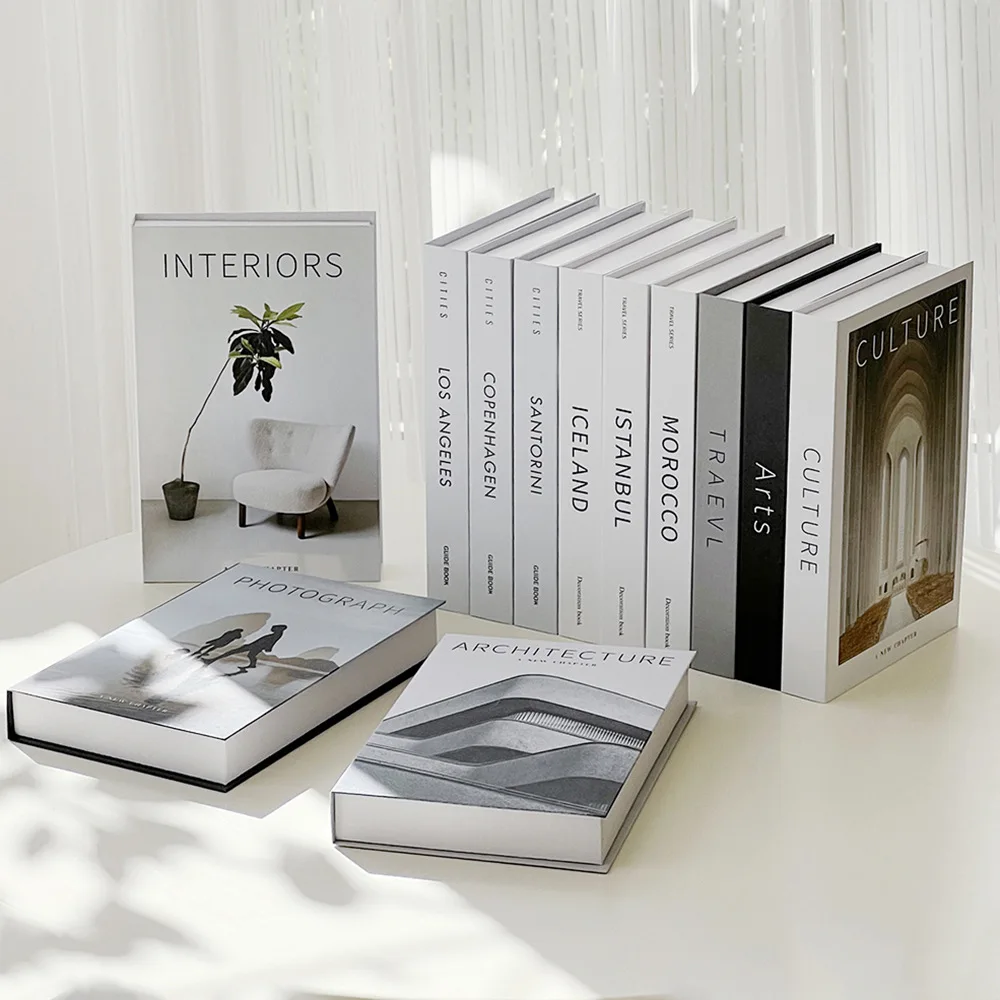 Office Technologies - Accesorios de libros falsos decorativos modernos