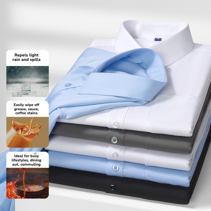 Camisa de Manga Larga Impermea - Office And Tech reseña y precio
