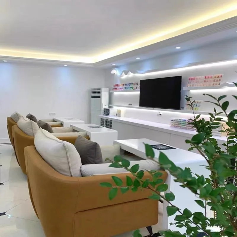 Mesa de Manicura con Sillones  - Tech Office Reception reseña y precio