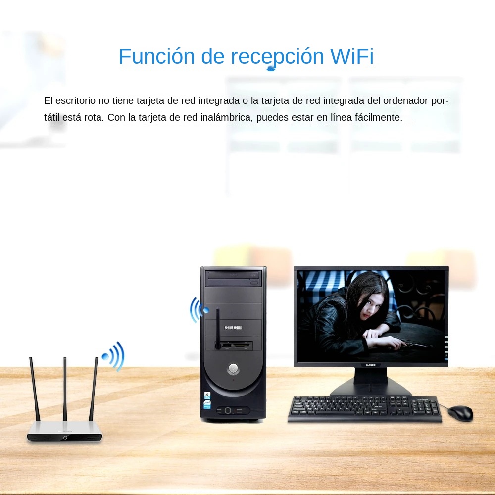 Adaptador USB Mini Wifi RTL818 - Gigabit Network Card reseña y precio