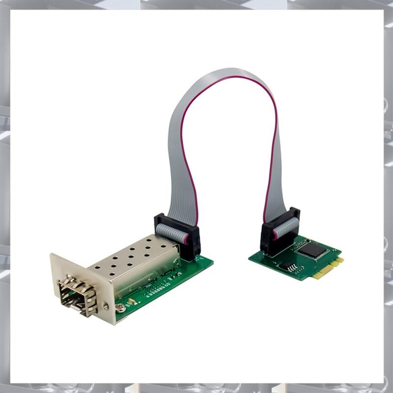 Venta caliente-M.2 A E Key SFP - Gigabit Network Card reseña y precio