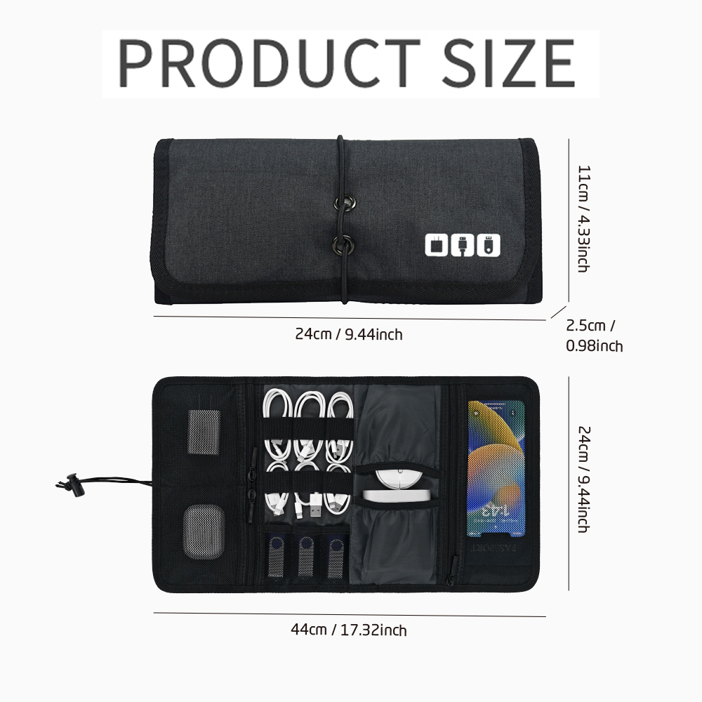 Bolsa Organizadora de Cables,  - Office And Tech reseña y precio