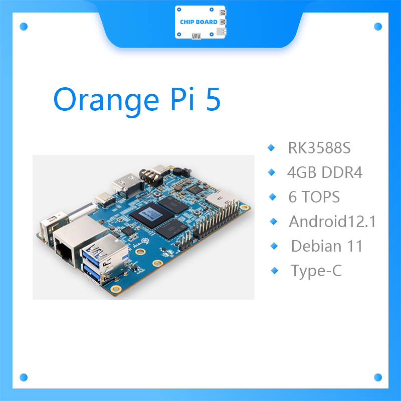 Orange Pi 5 4GB RK3588S, módul - Gigabit Network Card reseña y precio